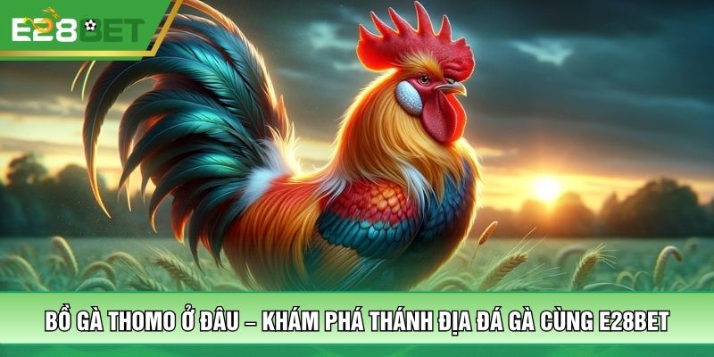 Bồ Gà Thomo Ở Đâu – Khám Phá Thánh Địa Đá Gà Cùng E28BET
