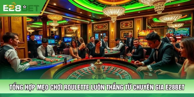 Tổng Hợp Mẹo Chơi Roulette Luôn Thắng Từ Chuyên Gia E28bet